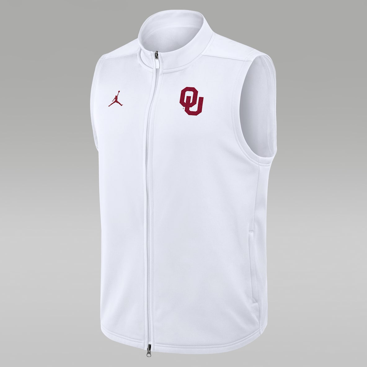 Oklahoma Primetime Victory Chaleco con cierre completo universitario marca Jordan Therma-FIT para hombre