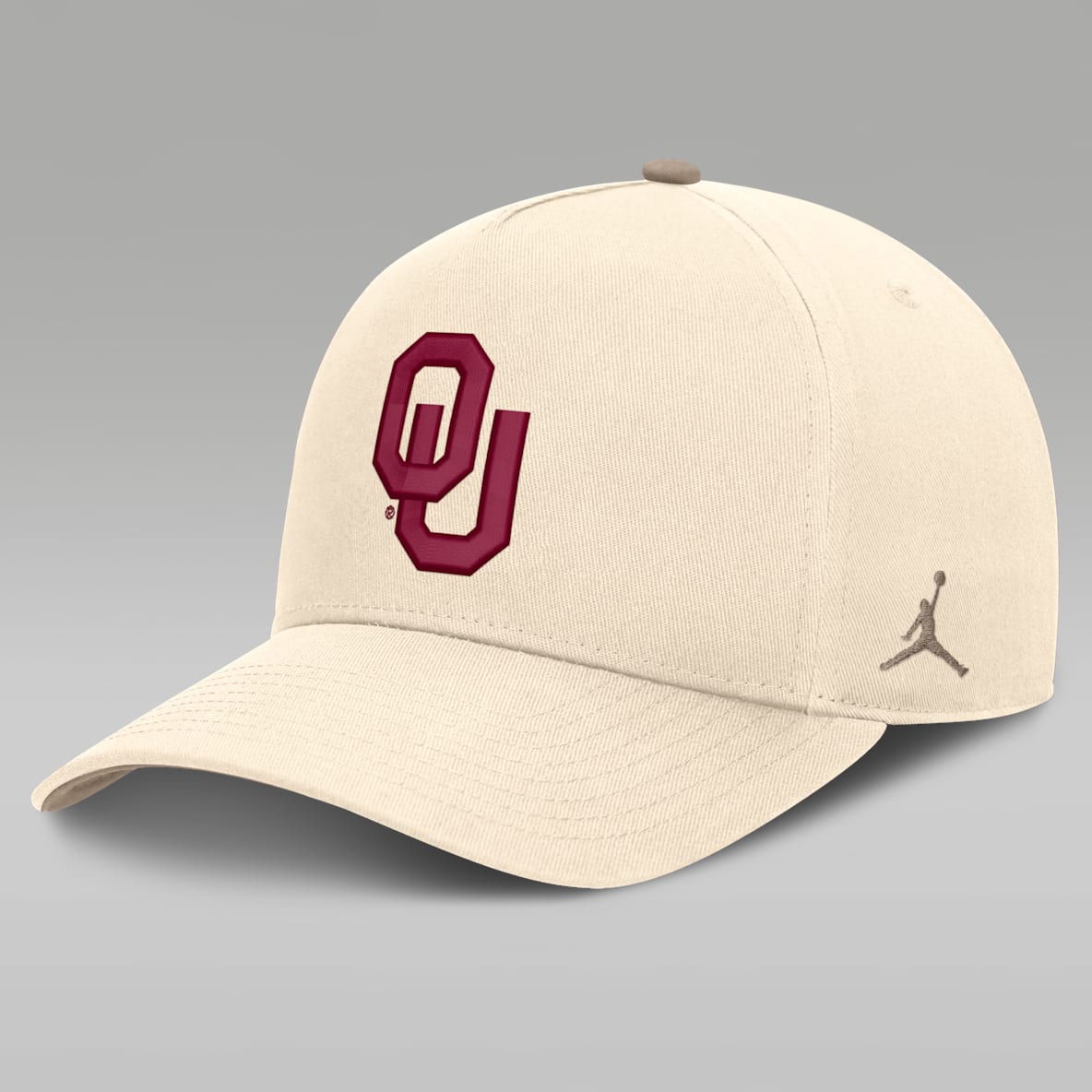 Oklahoma Natural Rise Men's Jordan Brand Dri-FIT College A-Frame Adjustable Hat
