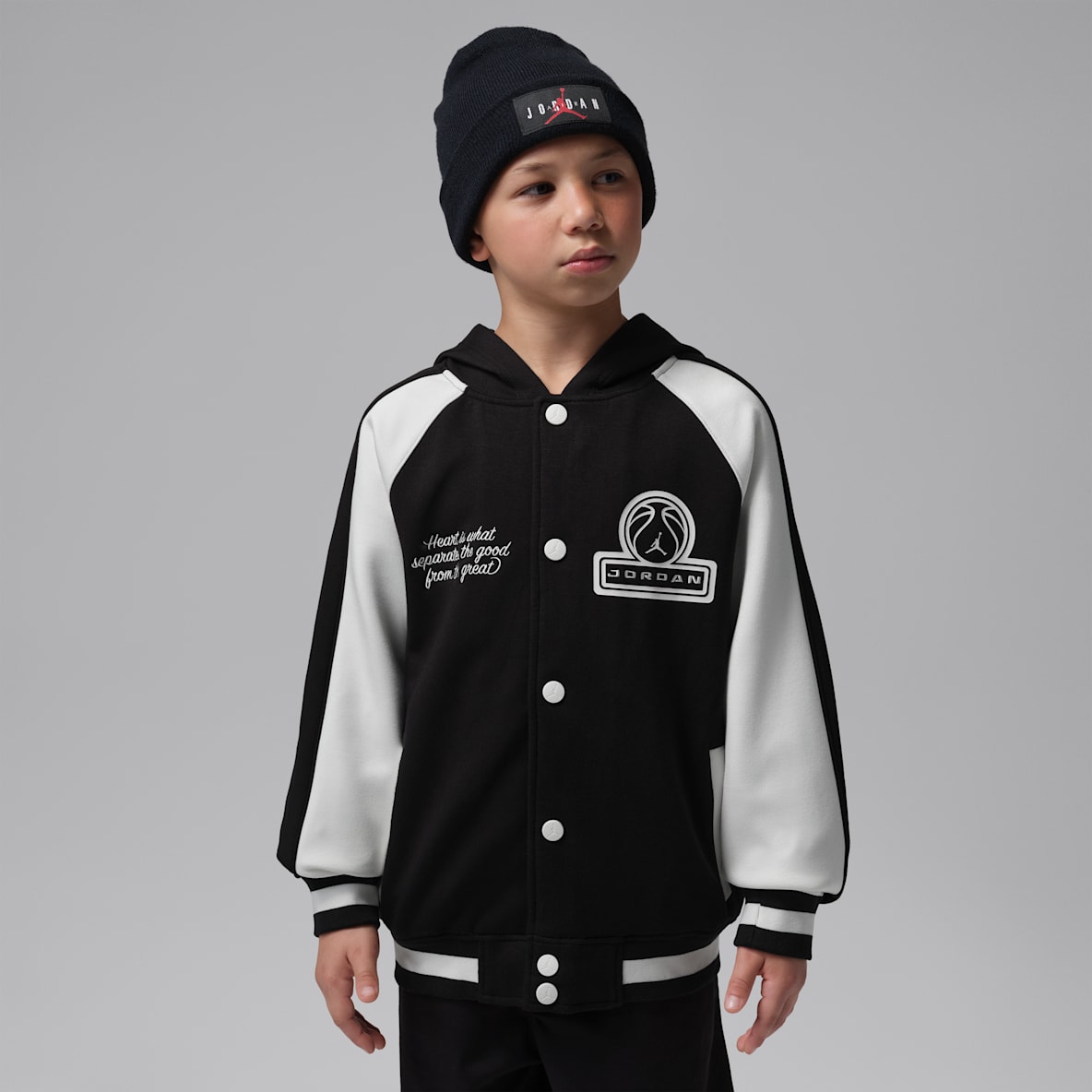 Jordan Big Kids' Knit Bomber Jacket