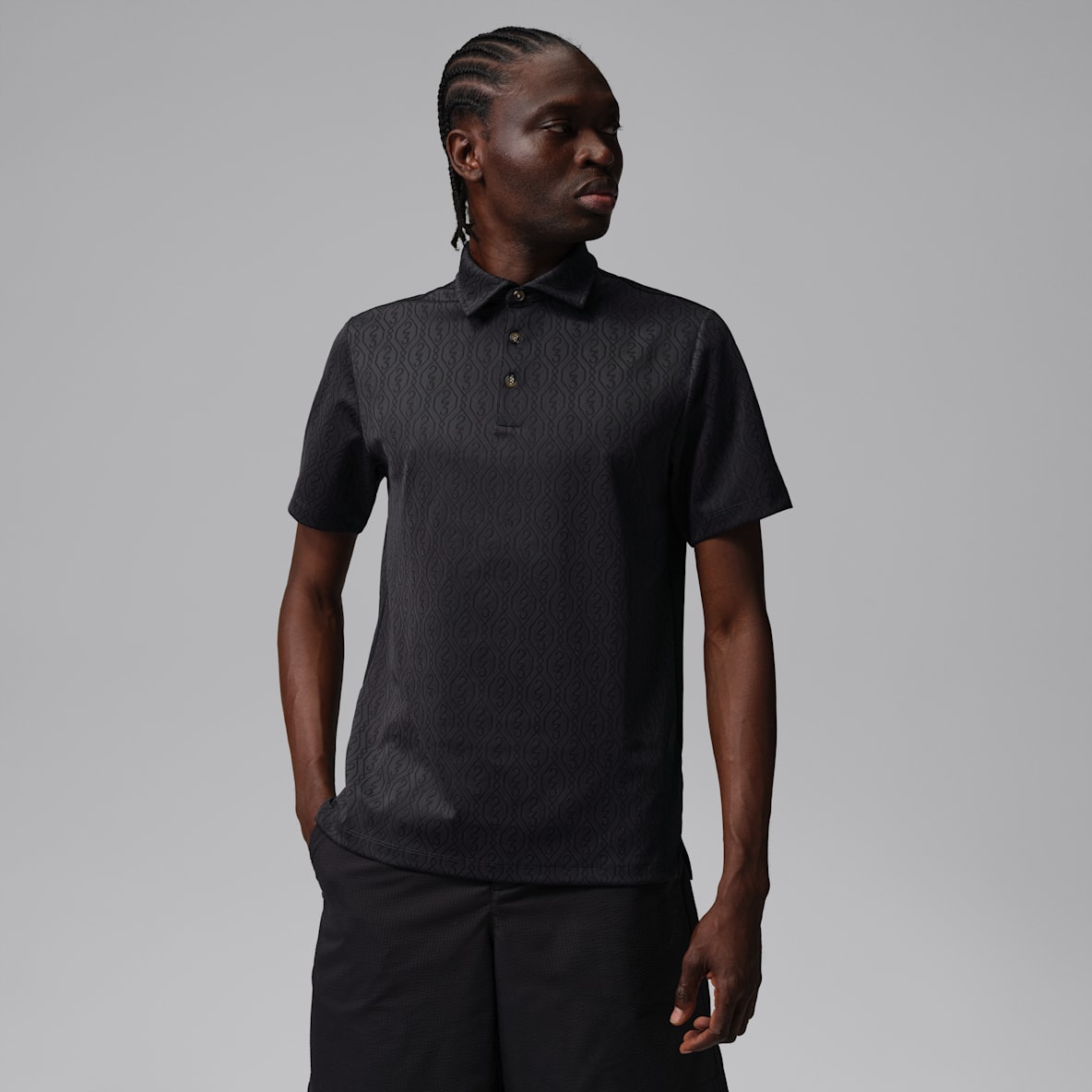 ジョーダン スポーツ メンズ ゴルフ ジャカード ポロ