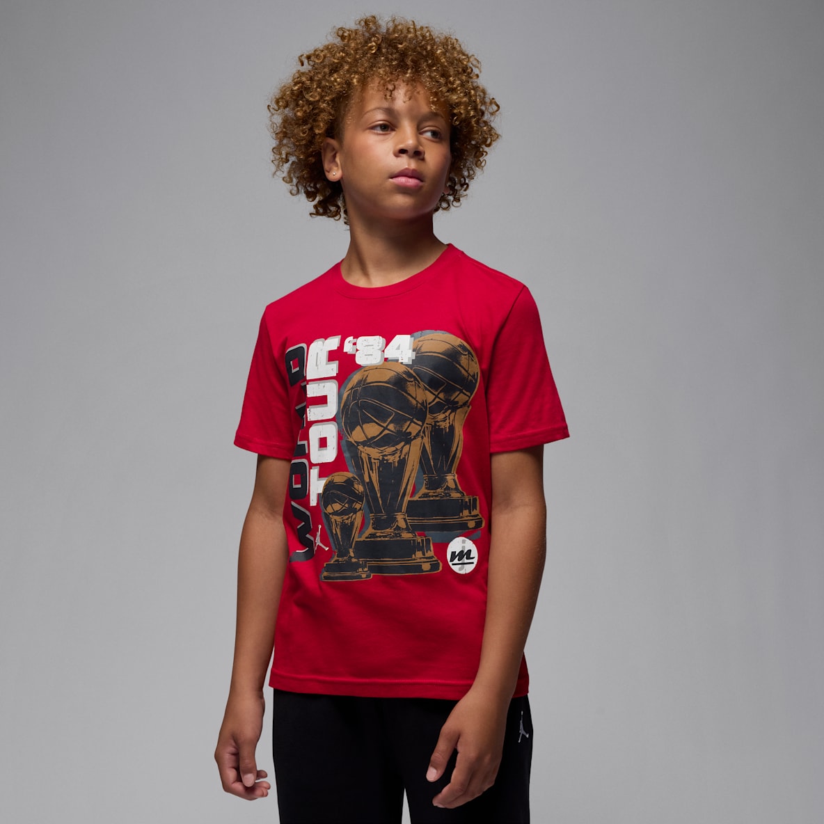 Jordan Playera con gráfico Tour para niños talla grande