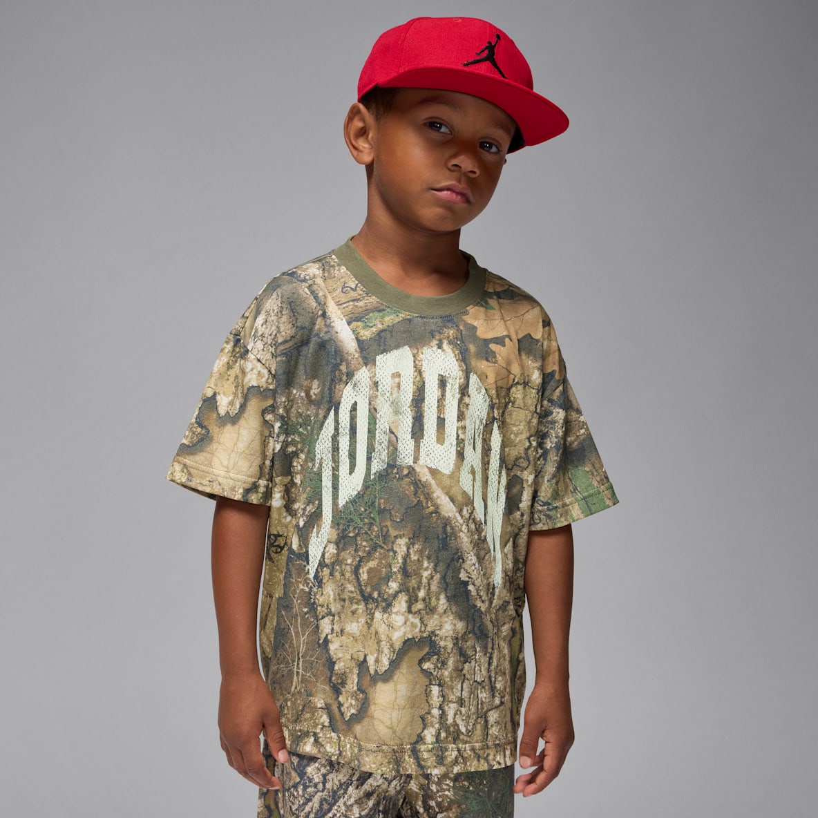 Jordan MVP Little Kids' Distressed Wordmark T-Shirt