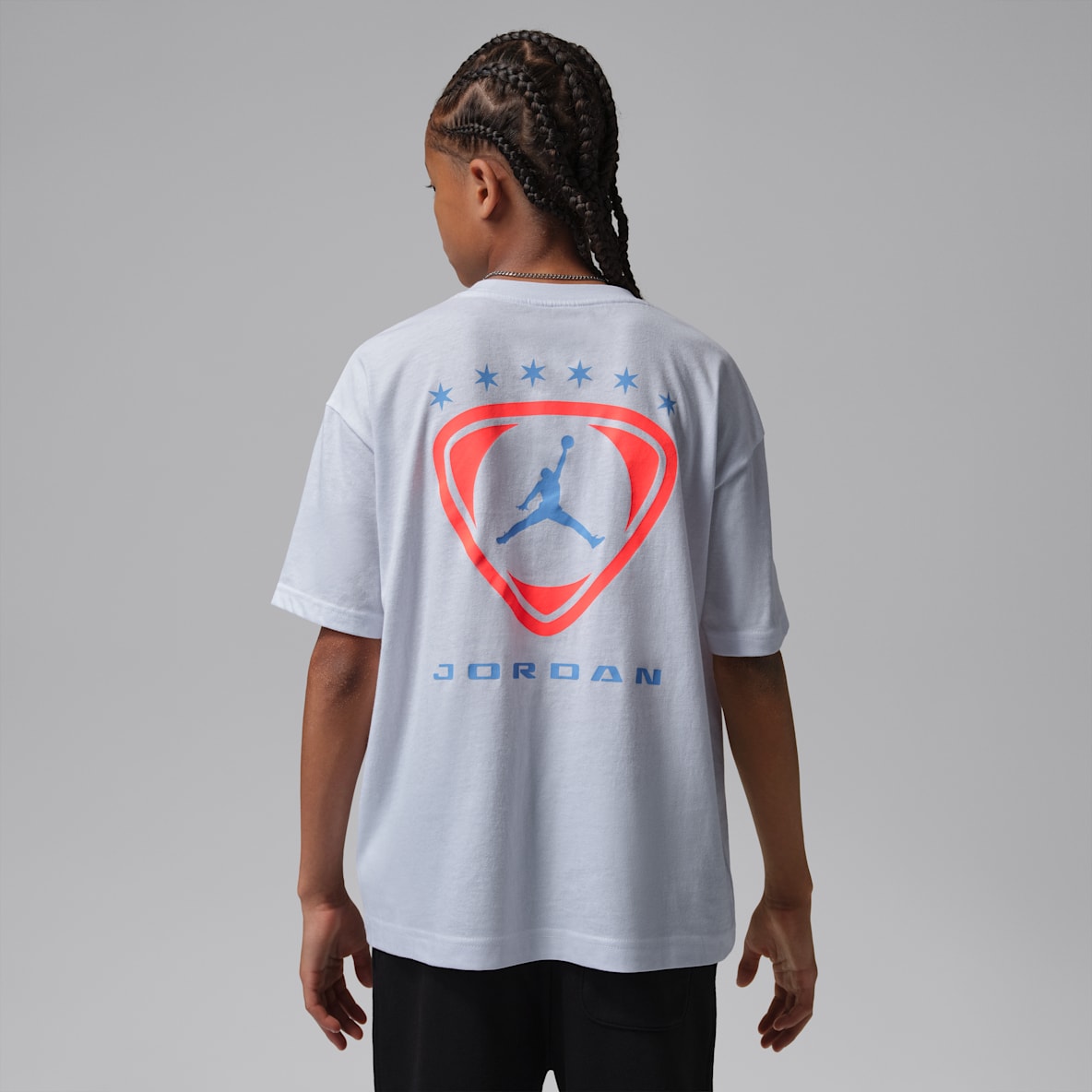 Jordan Older Kids' Brooklyn Football Club Oversized Graphic T-Shirt
