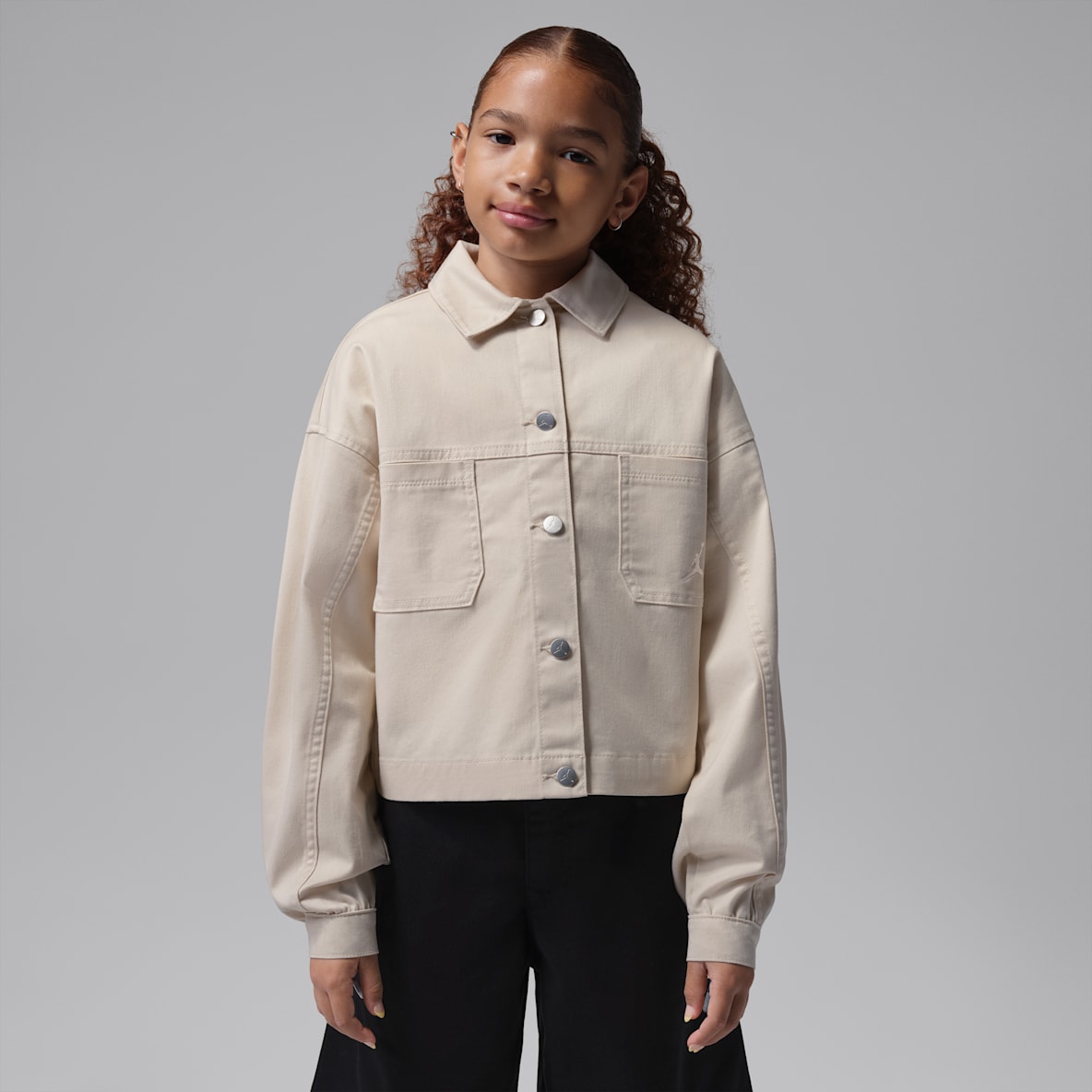 Jordan Big Kids' Brooklyn Twill Jacket