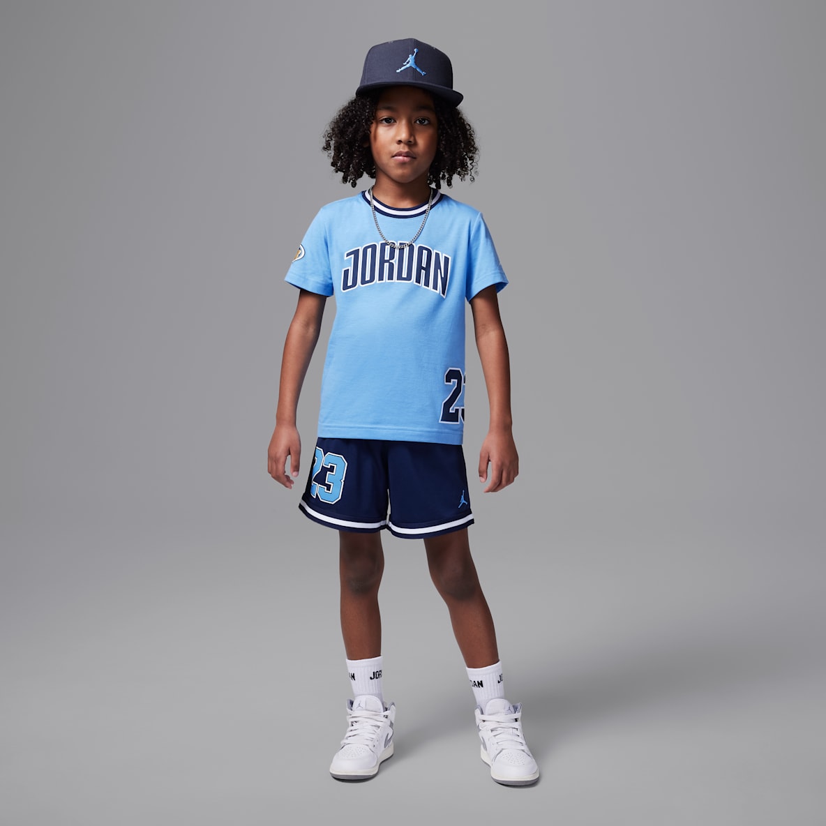 Jordan Jordan Little Kids' Playoff 2-Piece Mesh Shorts Set