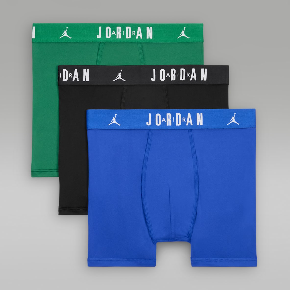 Jordan Dri-FIT Jordan Dri-FIT Big Kids' Flight Poly Boxer Briefs (3-Pack)