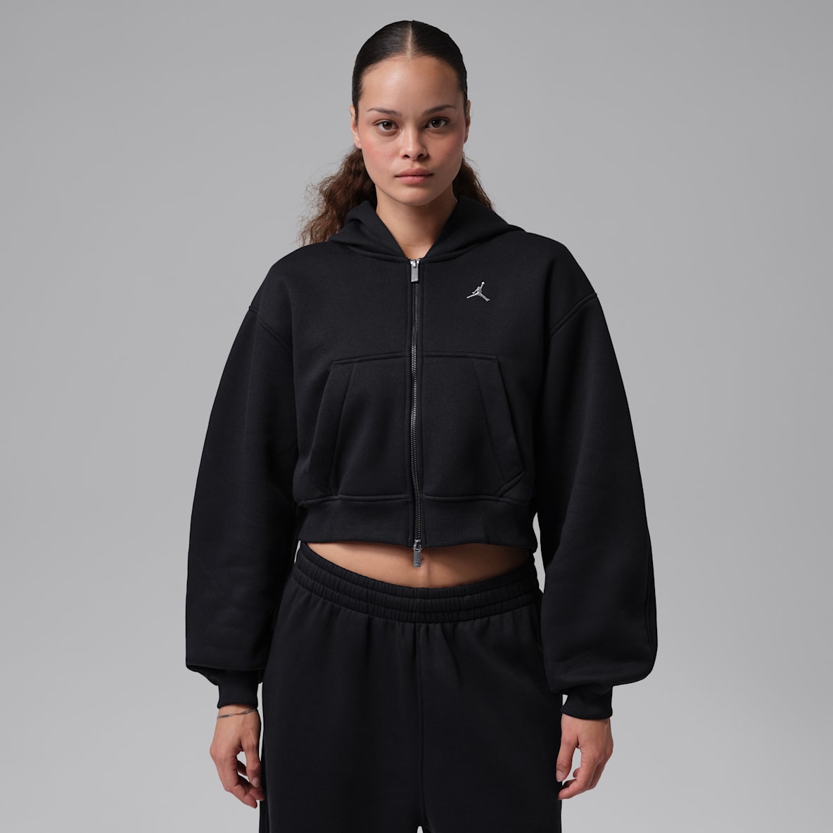 Jordan Brooklyn Women's Cropped Full-Zip Hoodie