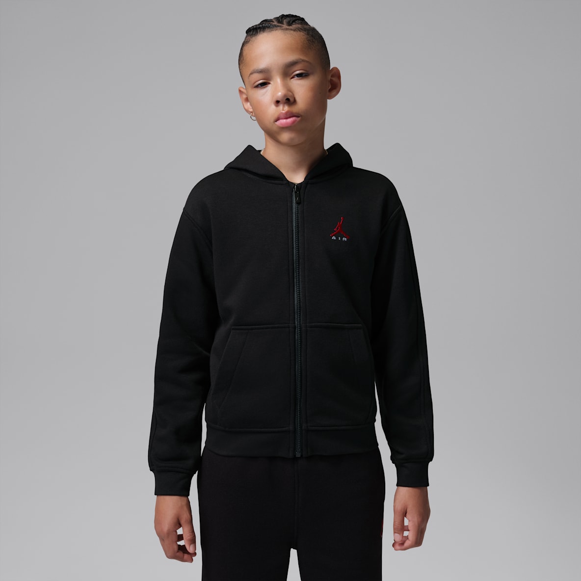 Jordan Brooklyn Fleece Older Kids' Full-Zip Hoodie