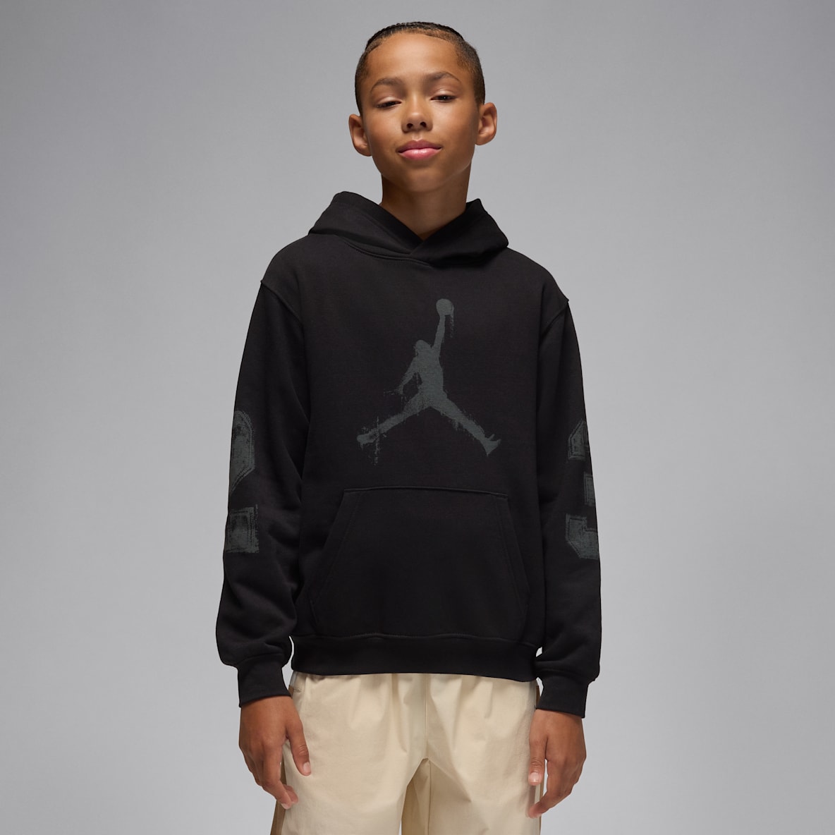 Jordan MVP Jordan MVP Big Kids' Jumpman Fleece Pullover Hoodie