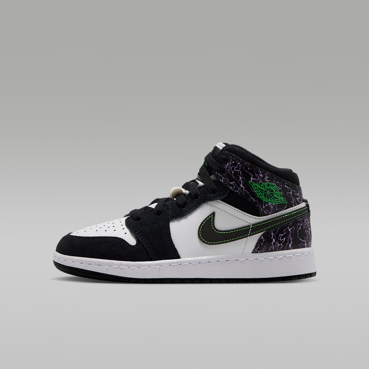 Air Jordan 1 Mid SE Tenis para niños grandes