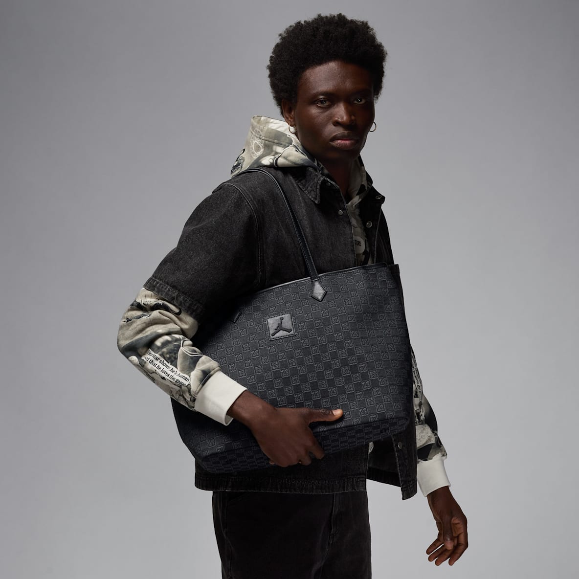 Jordan Monogram Jordan Monogram Tote Bag (32L)