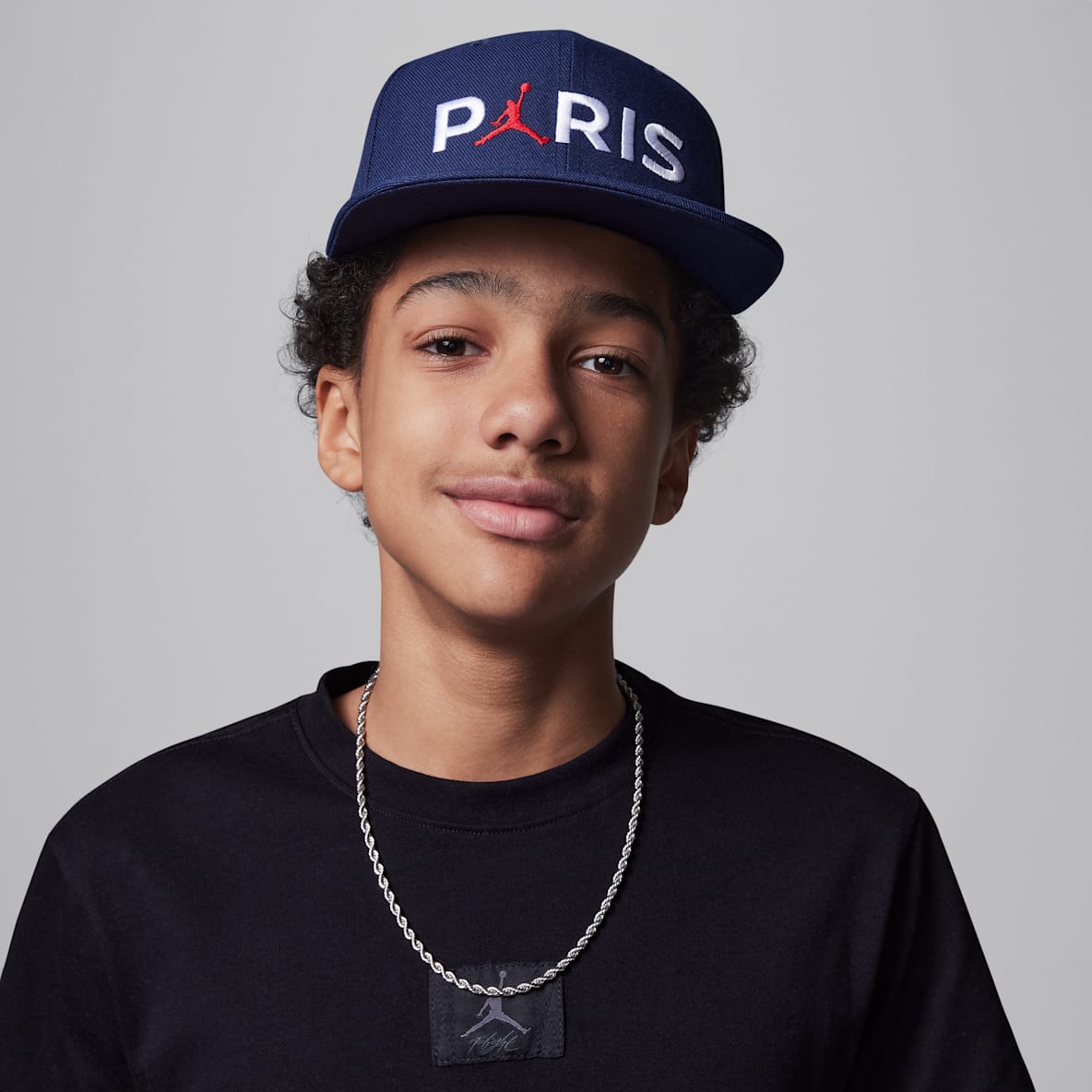 Jordan Paris Saint-Germain Jordan Paris Saint-Germain Gorra con visera plana para niños talla grande