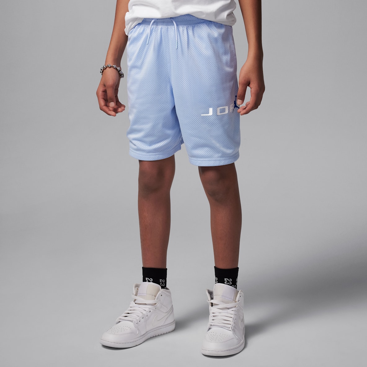 Jordan Dri-FIT Jordan Dri-FIT Big Kids' Baseline Mesh Shorts