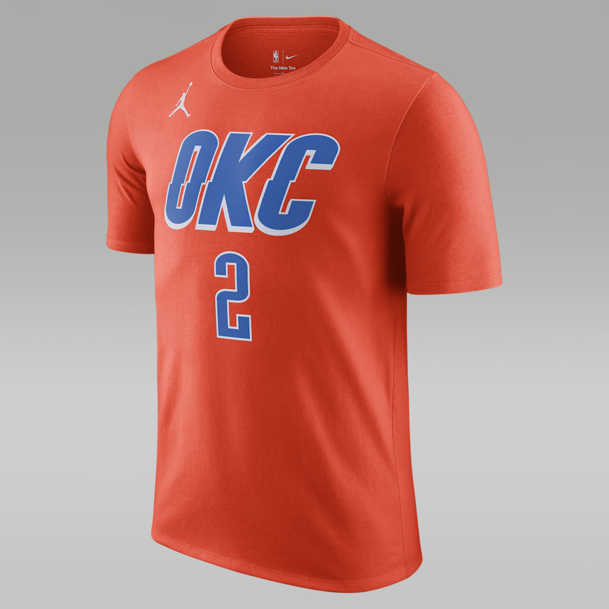 Oklahoma City Thunder Statement Edition Men's Jordan NBA T-Shirt