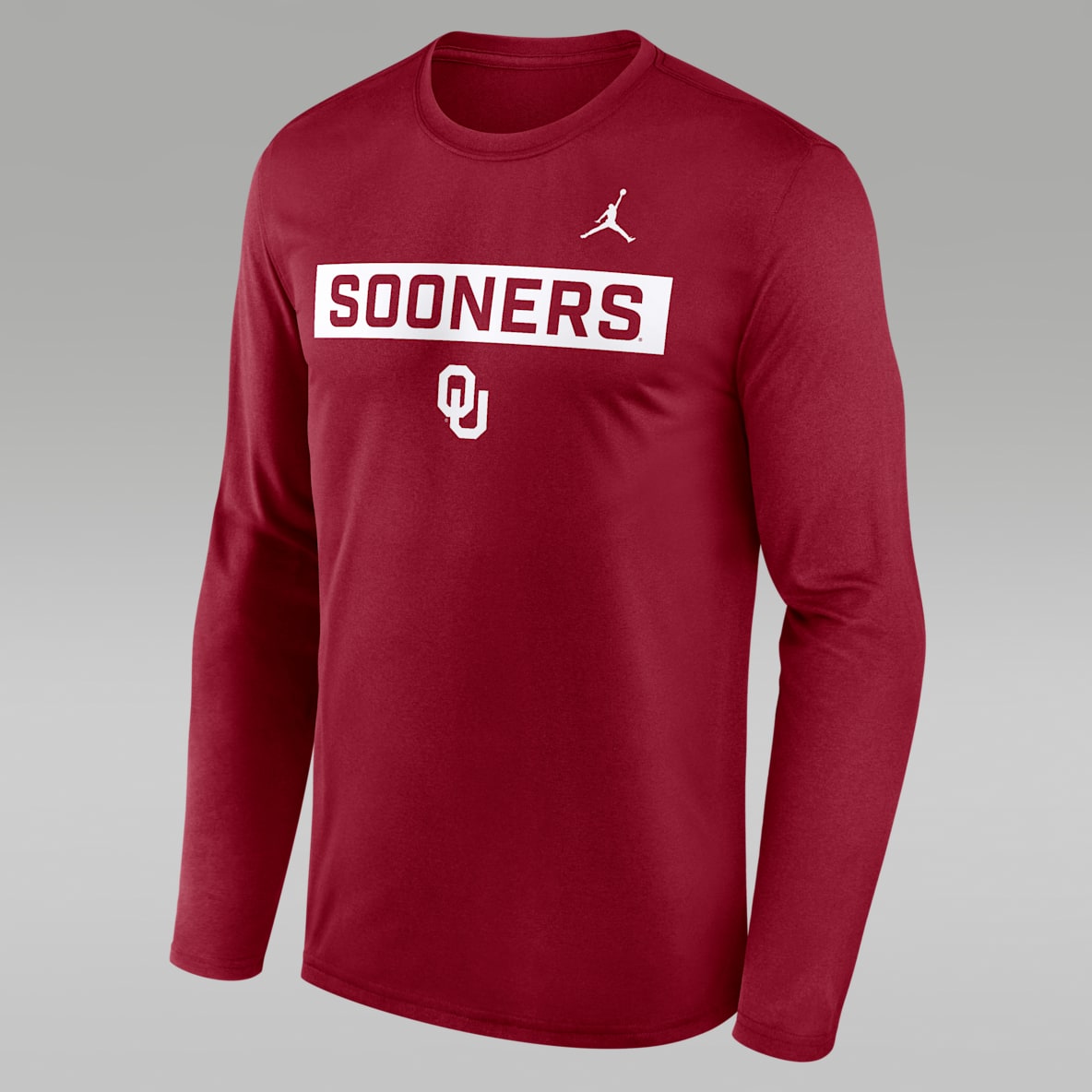 Oklahoma Primetime Legend 2-Hit Oklahoma Primetime Legend 2-Hit Men's Jordan Brand Dri-FIT College Long-Sleeve T-Shirt