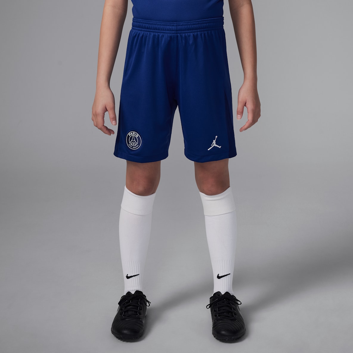 パリ サンジェルマン (PSG) 2025 スタジアム フォース パリ サンジェルマン (PSG) 2025 スタジアム フォース ジュニア ジョーダン Dri-FIT サッカー レプリカ ショートパンツ