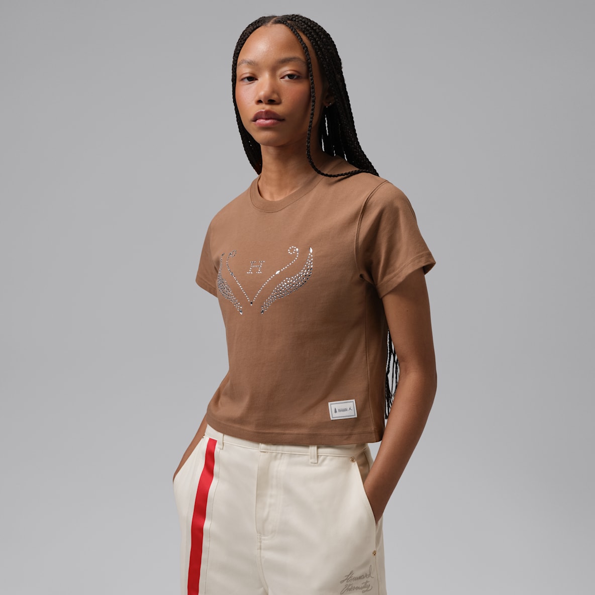 Jordan Brooklyn x Howard University Women's Graphic Girlfriend T-Shirt