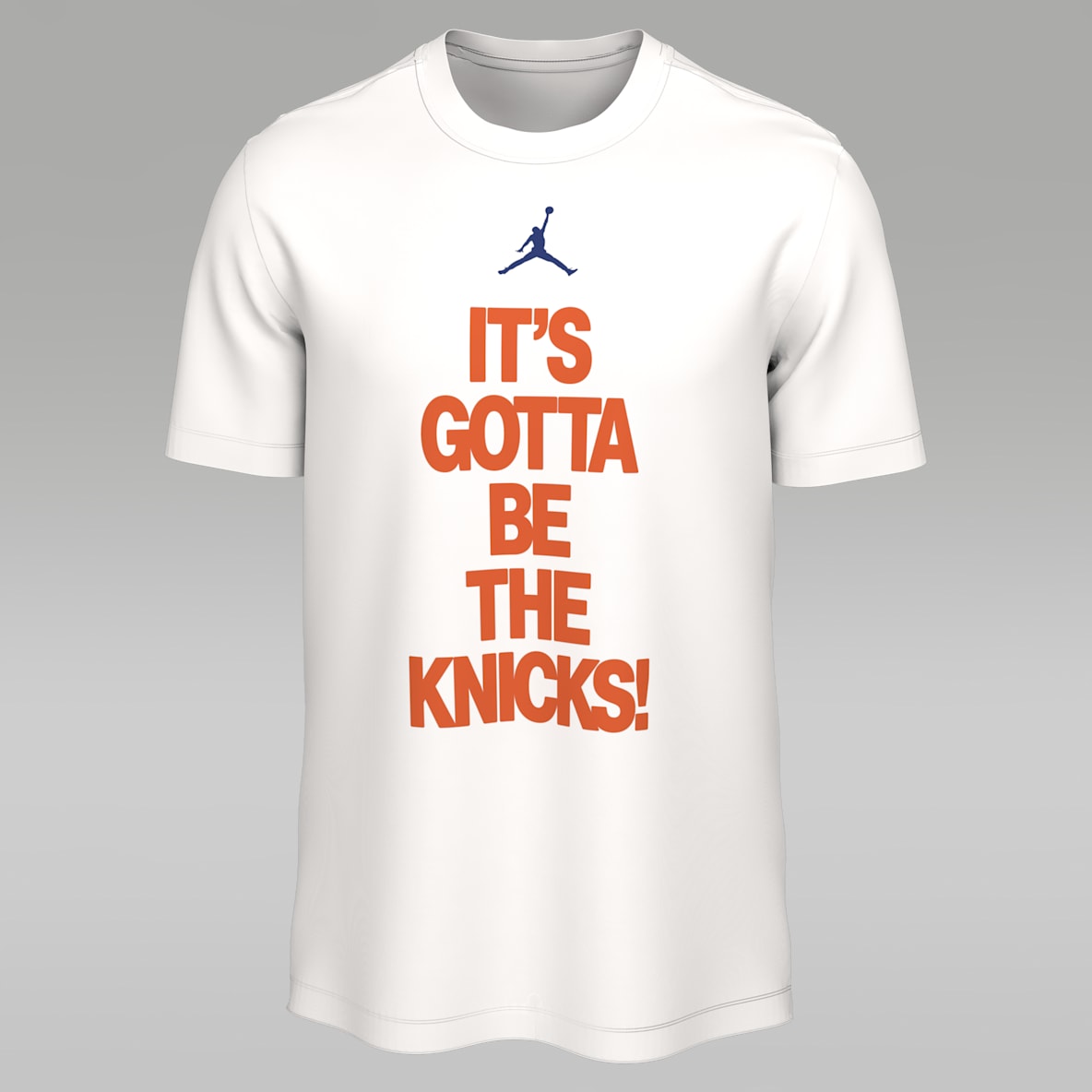 "It's Gotta Be The Knicks" 2025-26 NBA Championship Tee Playera Jordan para hombre