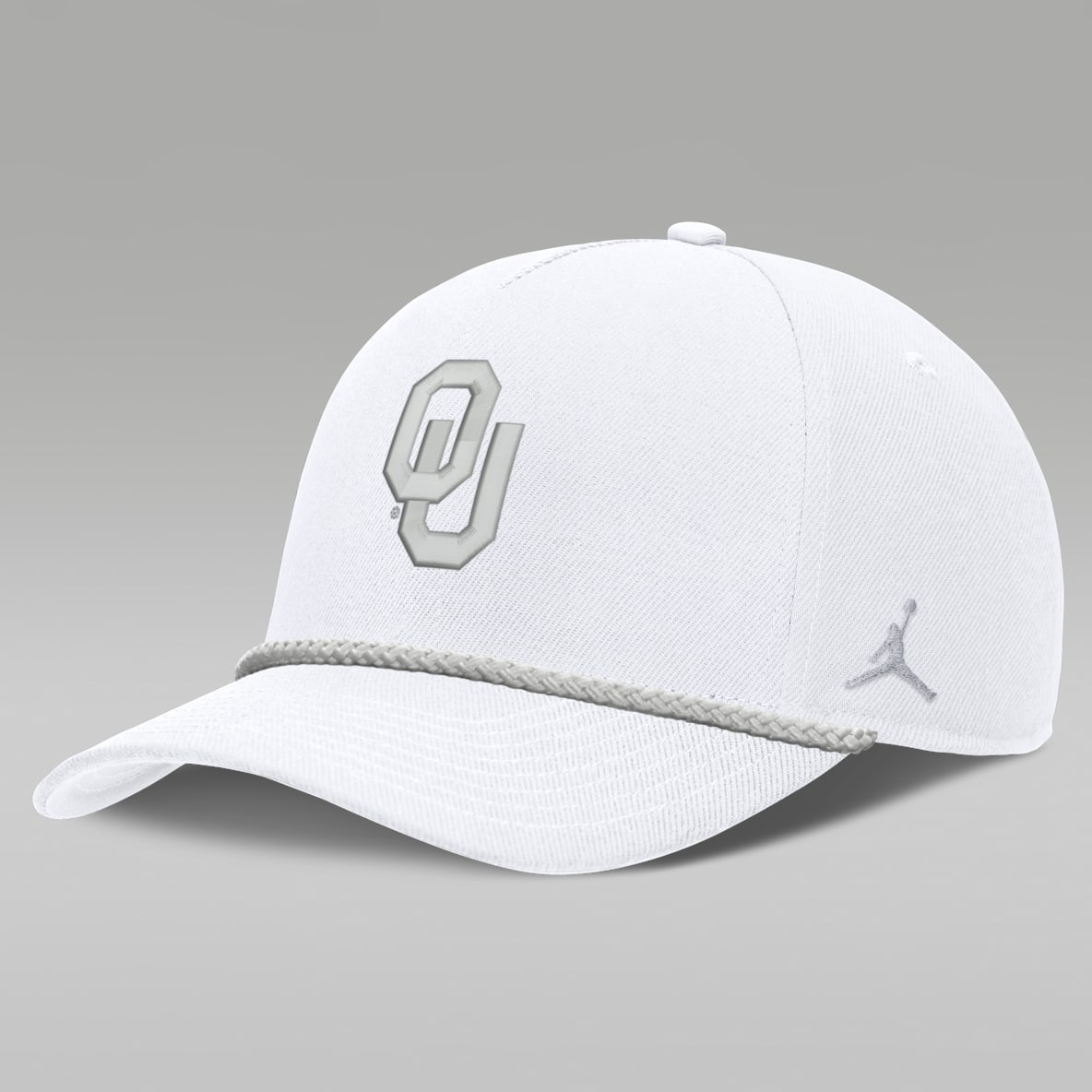 Oklahoma Sideline Rope Rise Men's Jordan Brand College Adjustable Hat