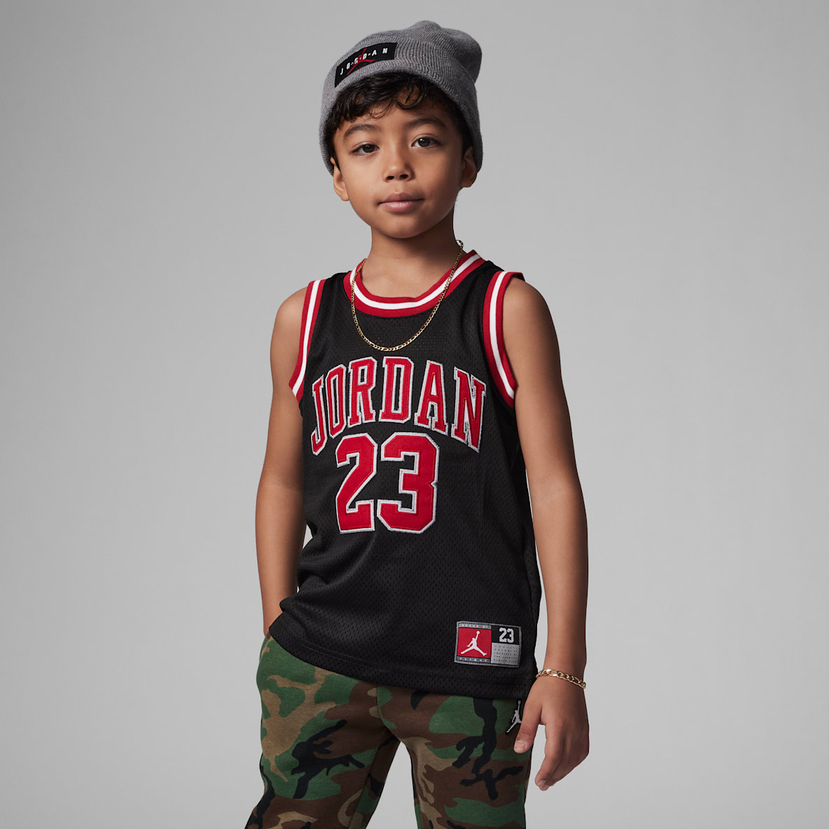 Jordan Jersey para niños talla pequeña 23