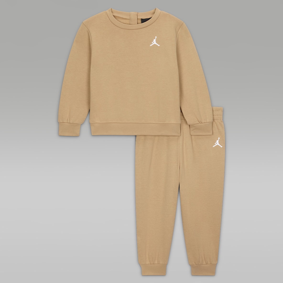 Jordan Brooklyn Fleece Baby (12–24M) 2-Piece Crew Set