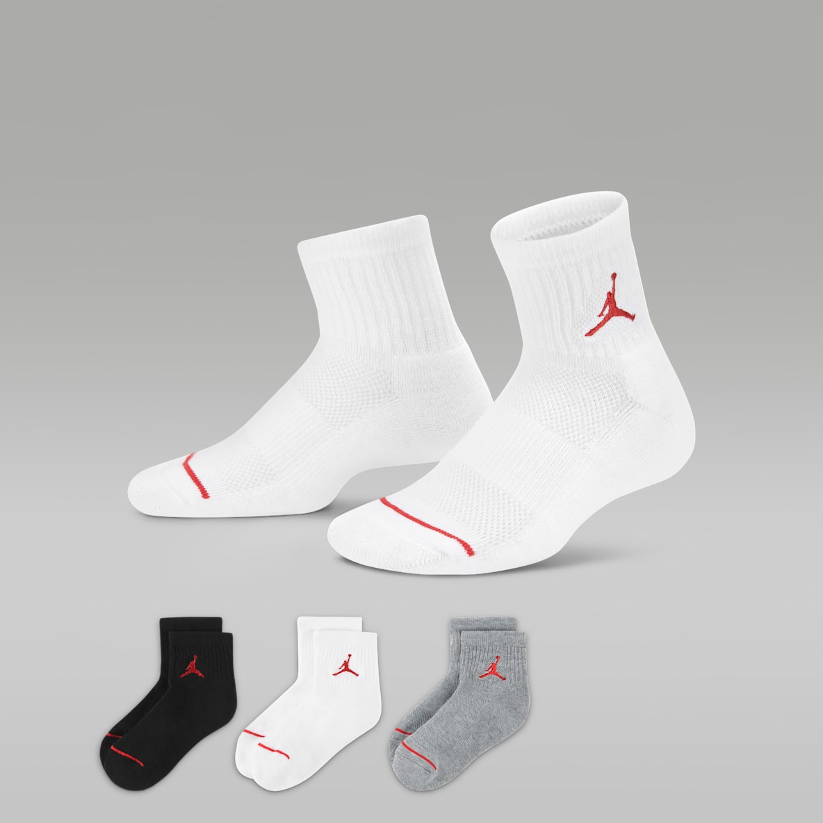 Jordan Little Kids' Ankle Socks (3 Pairs)