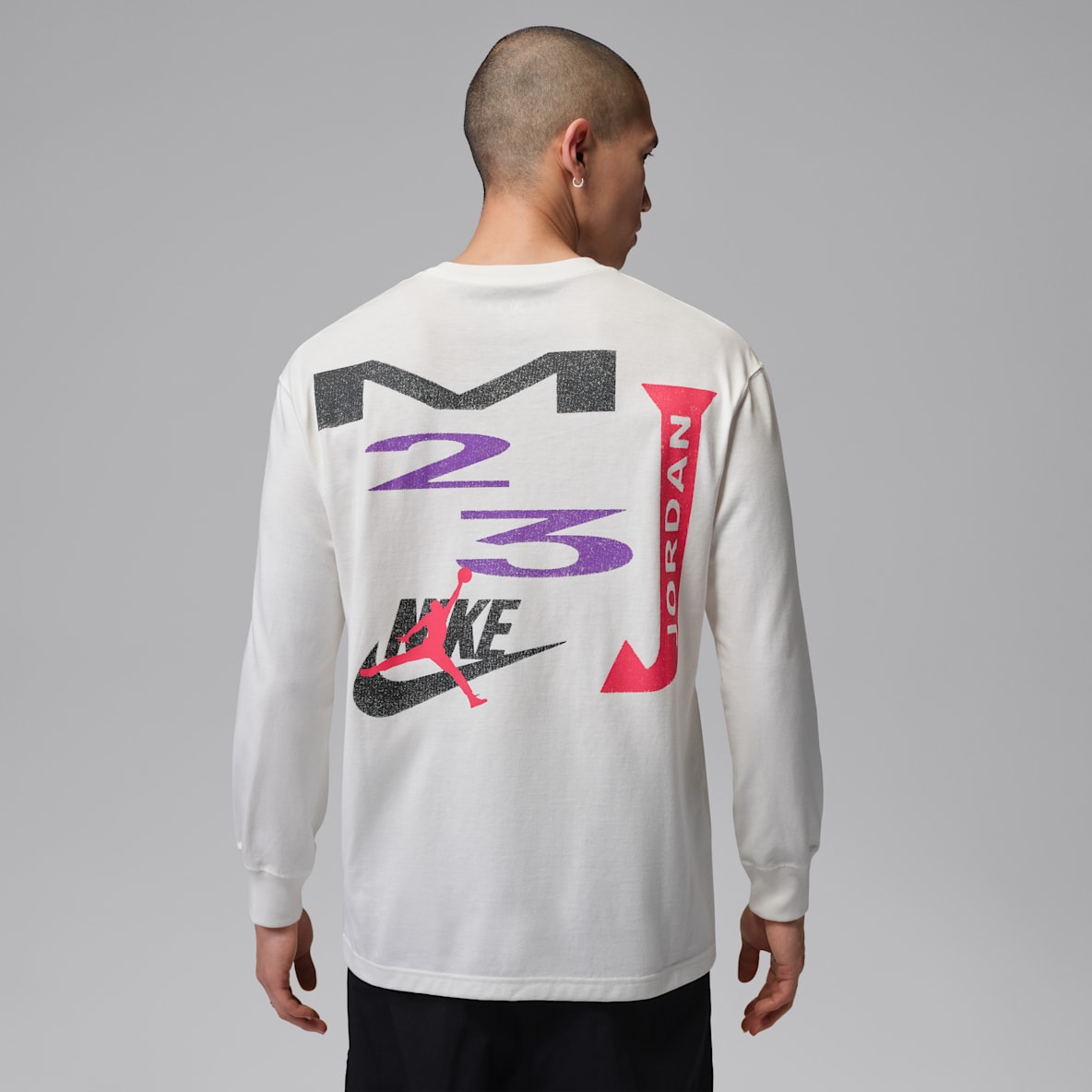 ジョーダン フライト ウィメンズ オーバーサイズド ロングスリーブ Tシャツ