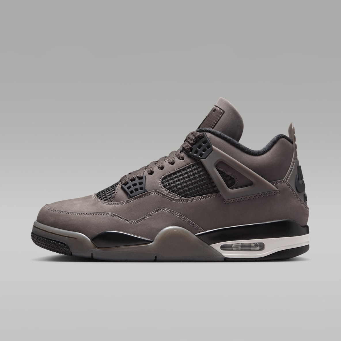 Air Jordan 4 Retro 'Cave Stone and Black' Men's Shoes