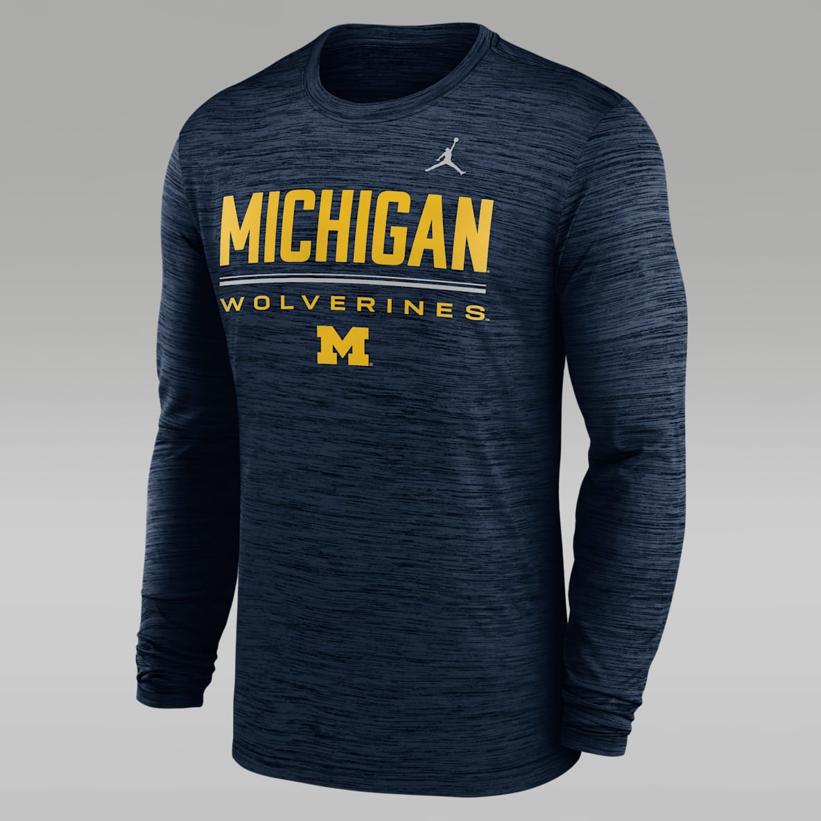 Michigan Sideline Velocity Men's Jordan Brand Dri-FIT College T-Shirt