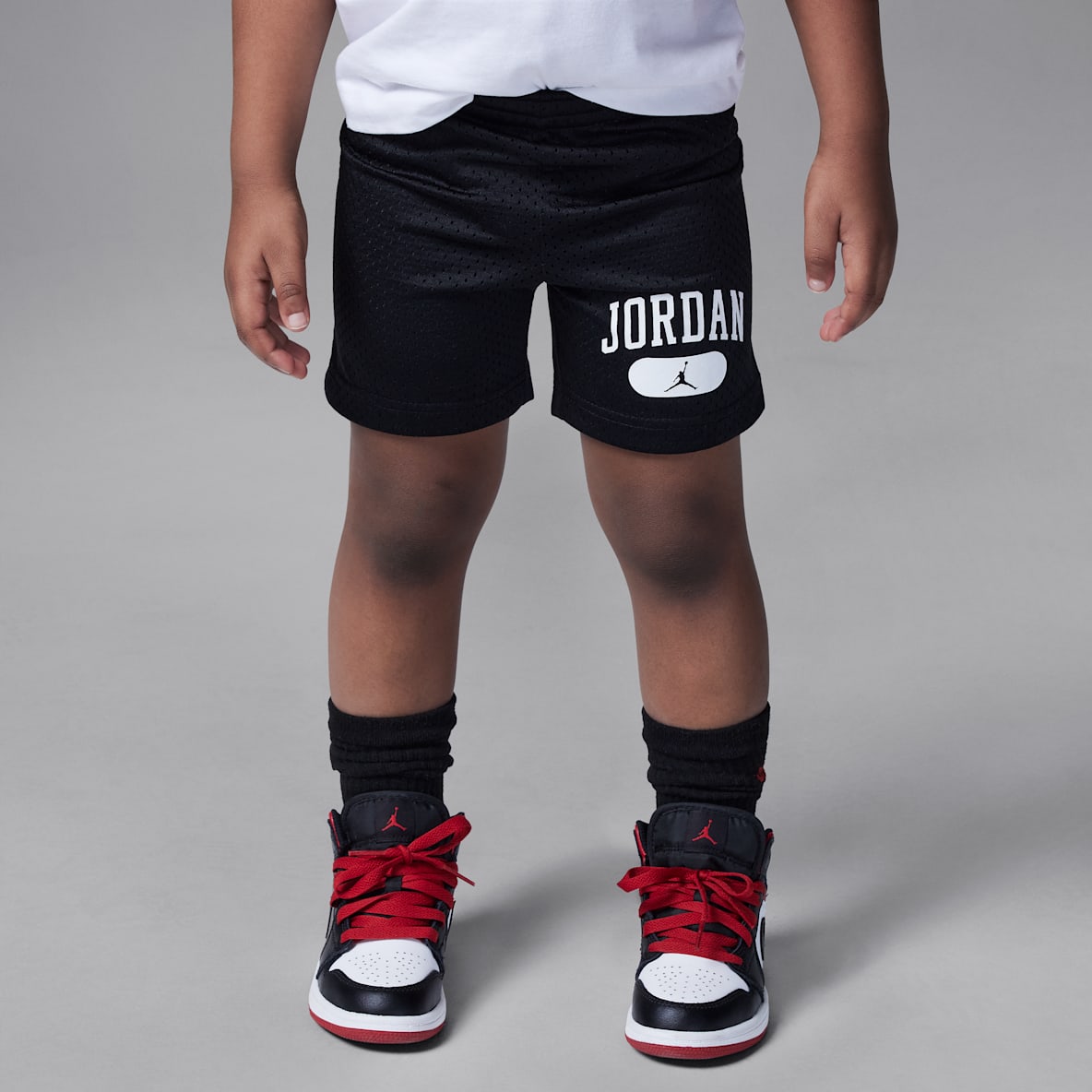 Jordan Shorts de Educación Física de malla infantiles