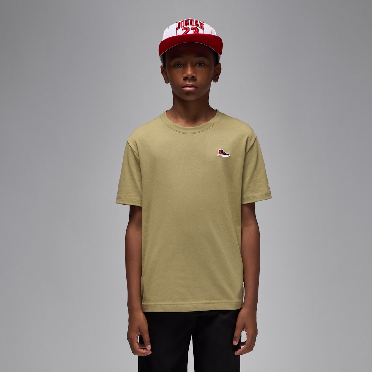 Air Jordan 1 Big Kids' Patch T-Shirt