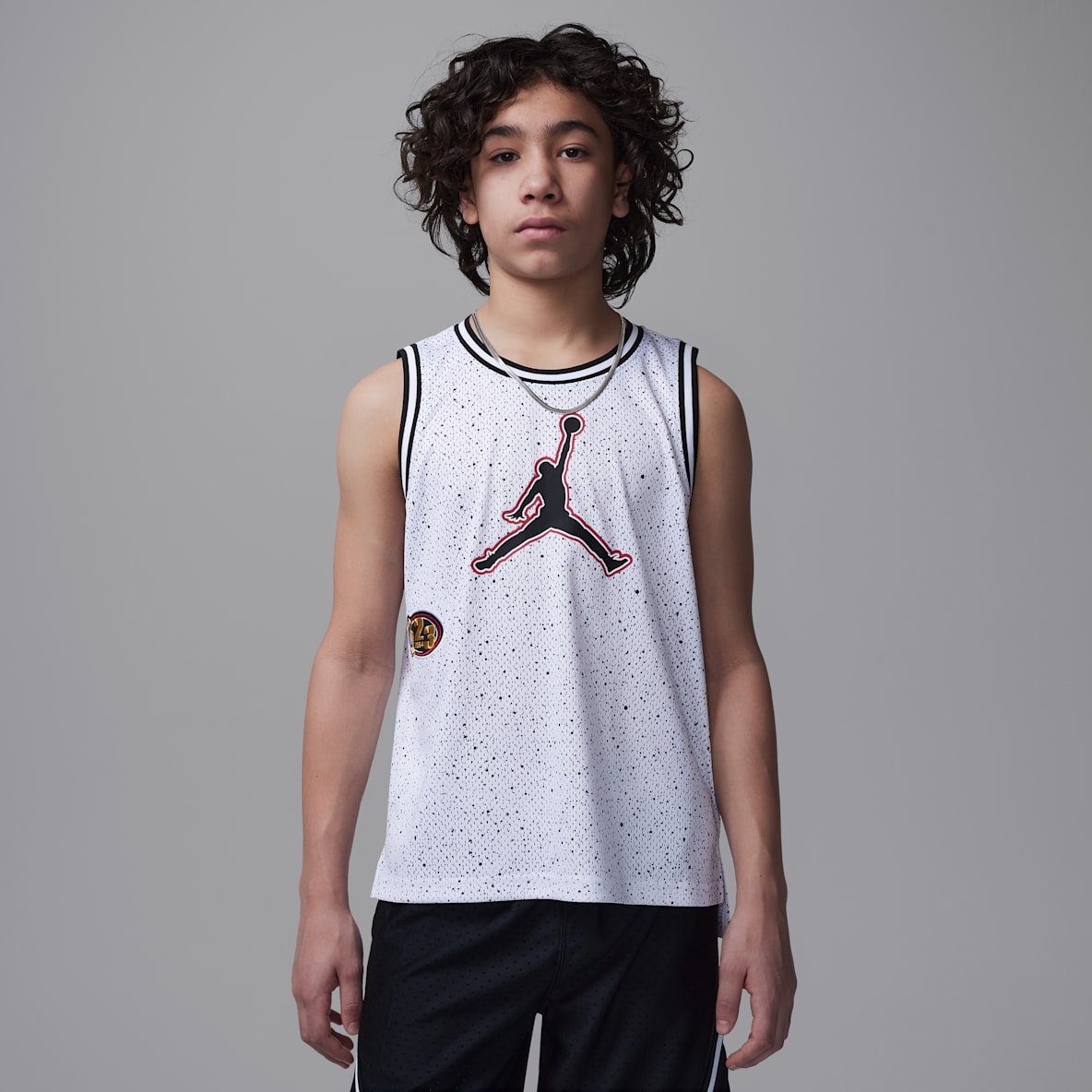 Jordan Jordan Playoff Speckle-trøje til større børn