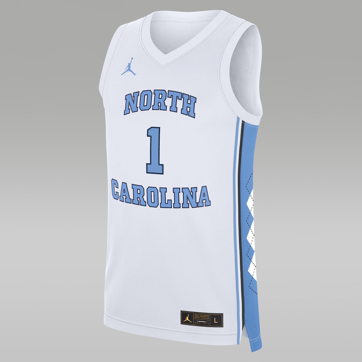 North Carolina Tar Heels Replica North Carolina Tar Heels Replica Men's Jordan Brand College Basketball Jersey