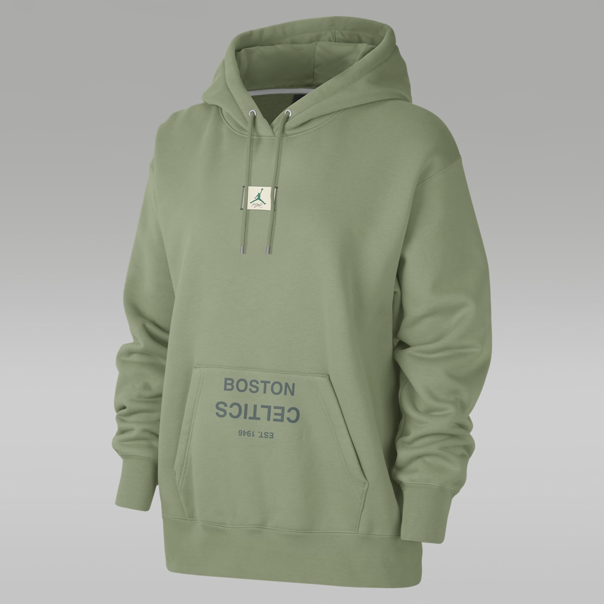 Boston Celtics Flight Fleece Boston Celtics Flight Fleece Women's Jordan NBA Satin-Lined Pullover Hoodie