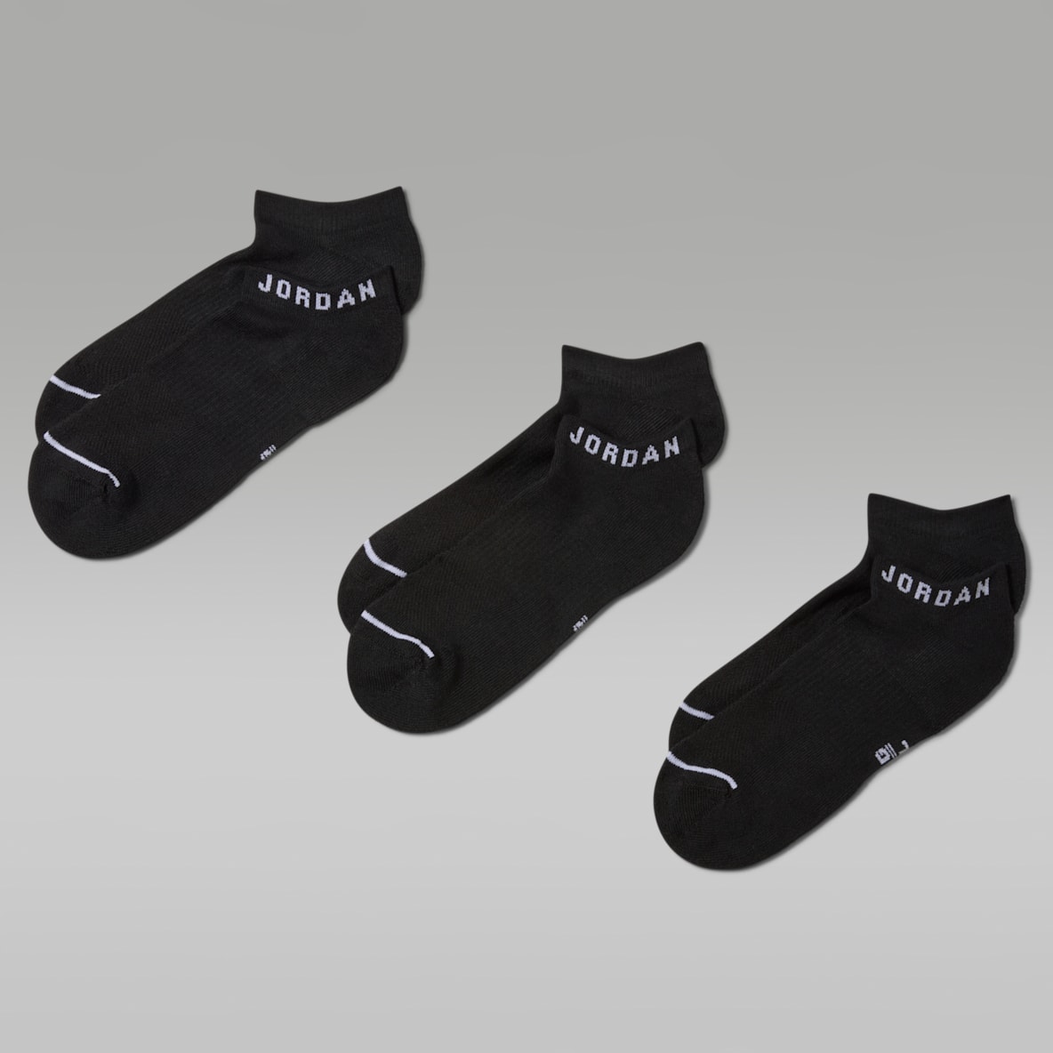 Jordan Everyday No-Show Socks (3 Pairs)