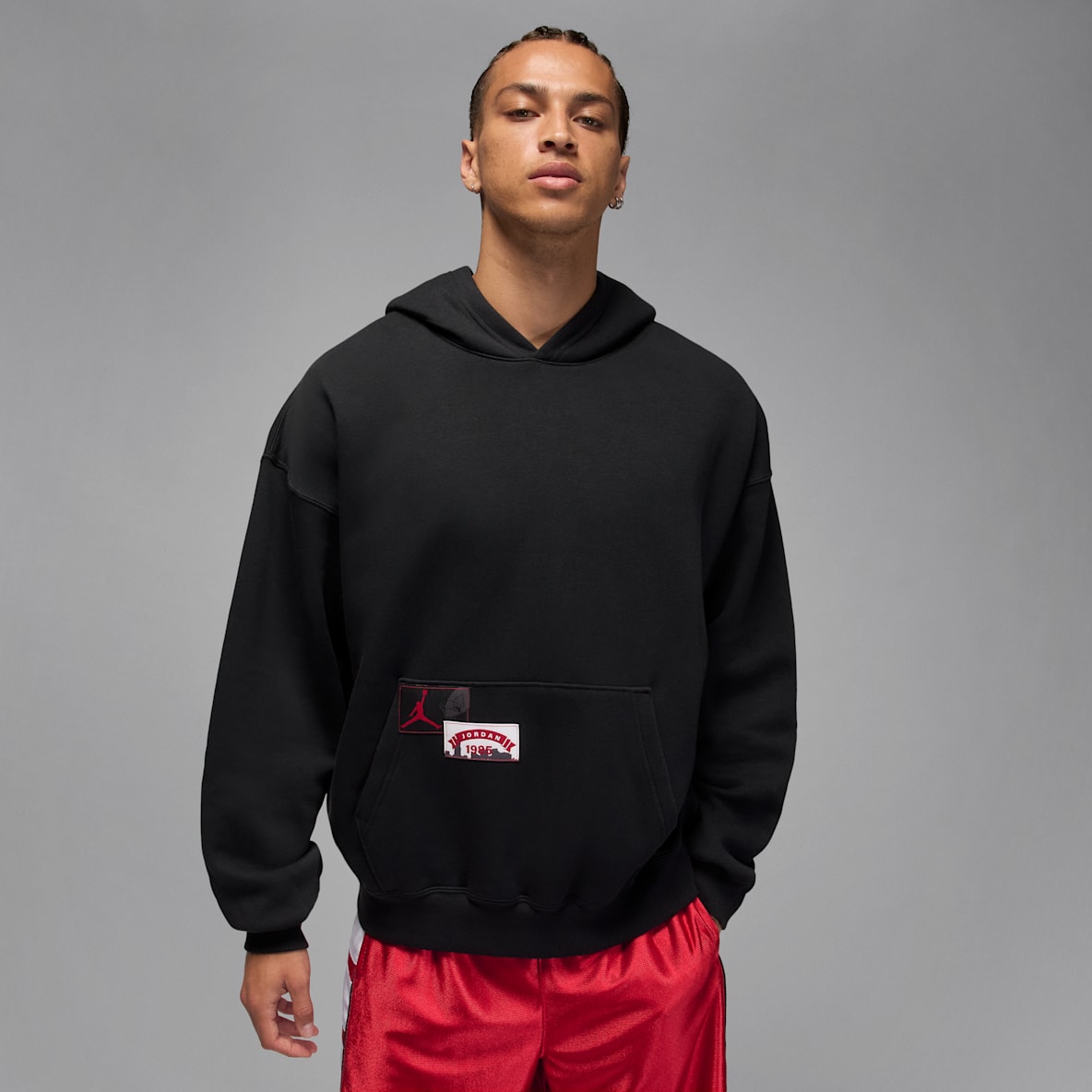 Jordan Brooklyn Jordan Brooklyn Men's Oversized Pullover Hoodie