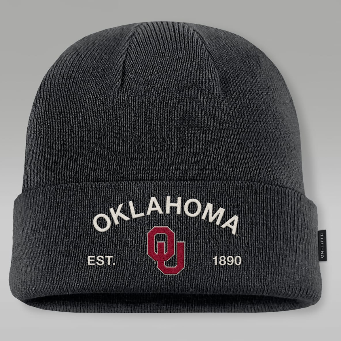 Oklahoma 2025 Military Appreciation Men's Jordan Brand College Cuffed Beanie
