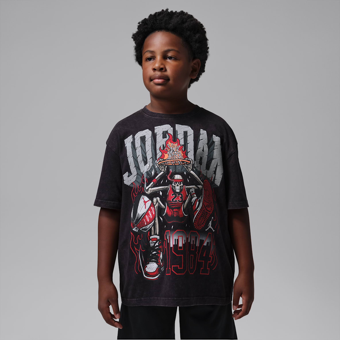 Jordan Big Kids' Concrete Jam T-Shirt