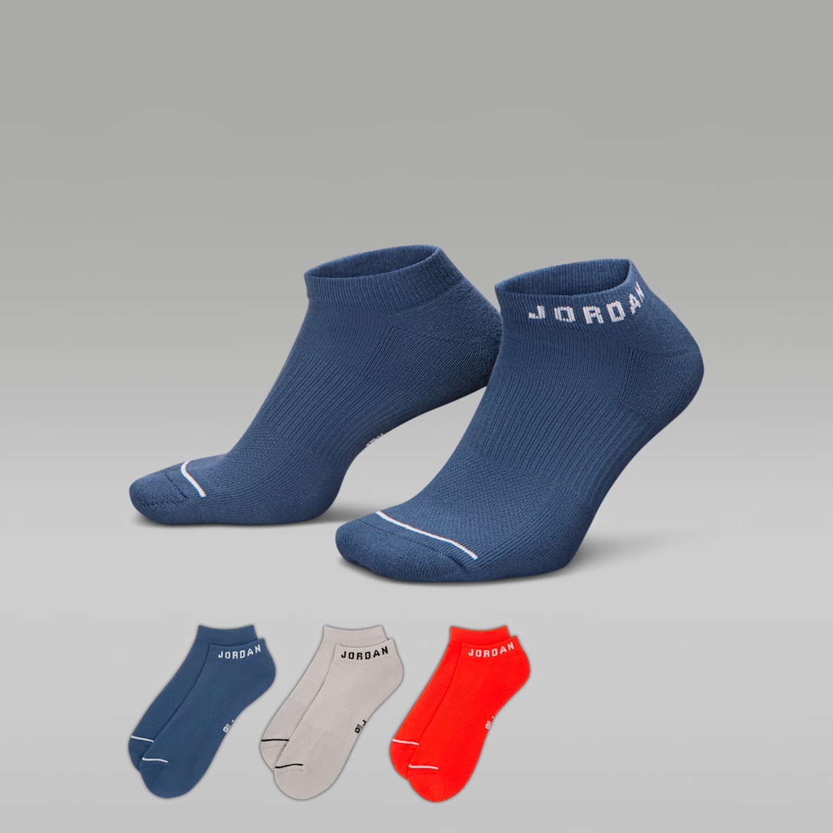 Jordan Jordan Calcetines invisibles de diario (3 pares)