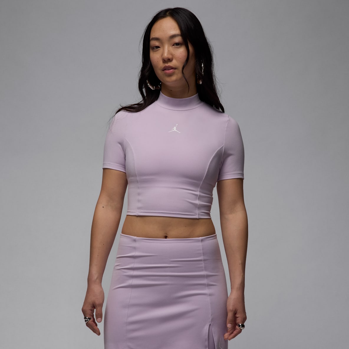 Jordan Jordan Women's Short-Sleeve Knit Crop Top