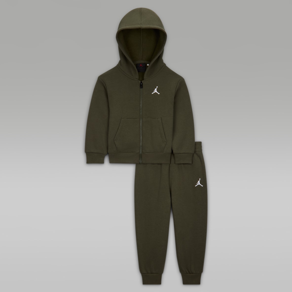 Jordan Brooklyn Fleece Baby (12-24M) 2-Piece Full-Zip Hoodie Set