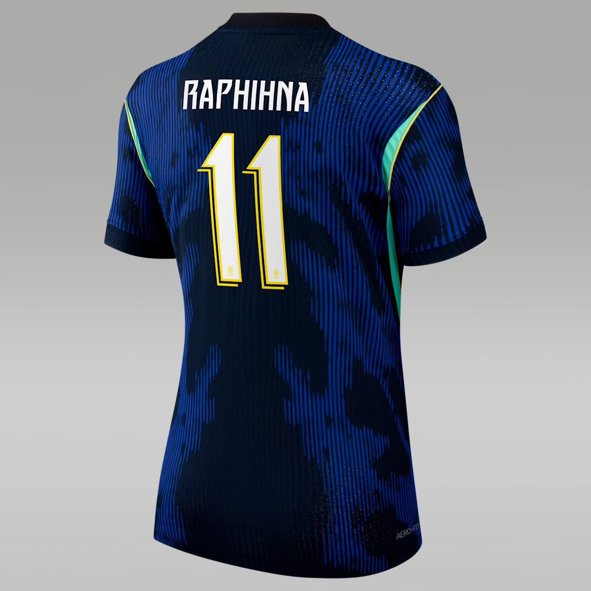 Raphinha Brazil National Team 2026 Match Away Women's Nike Dri-FIT ADV Soccer Jersey