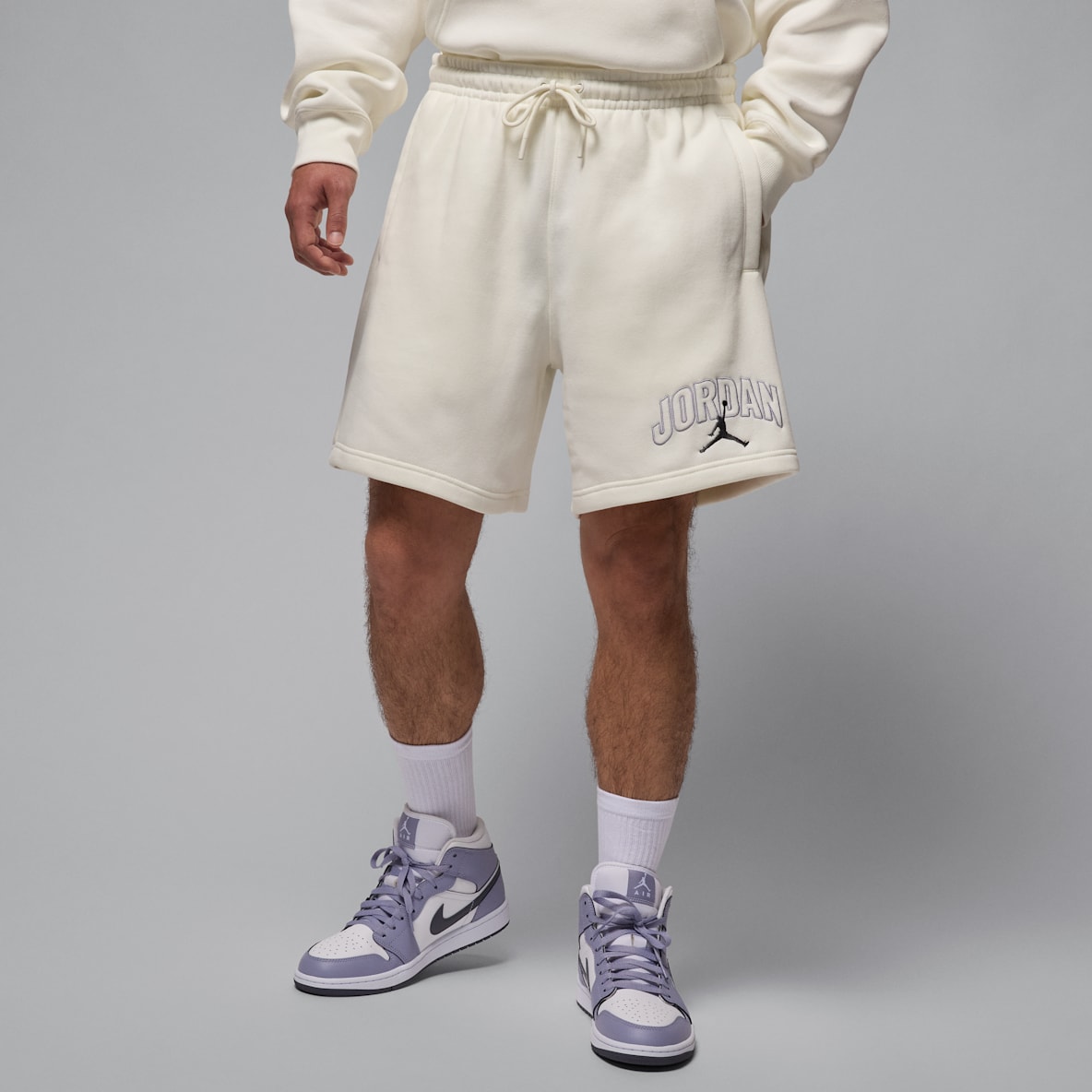 Jordan Brooklyn Fleece Shorts con grafica - Uomo