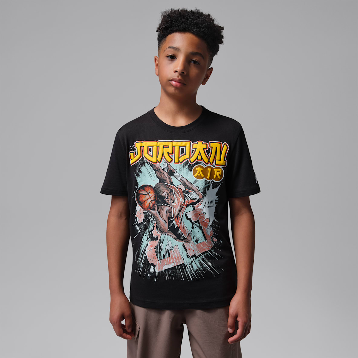 Jordan Big Kids' Brooklyn Shattered Backboard T-Shirt