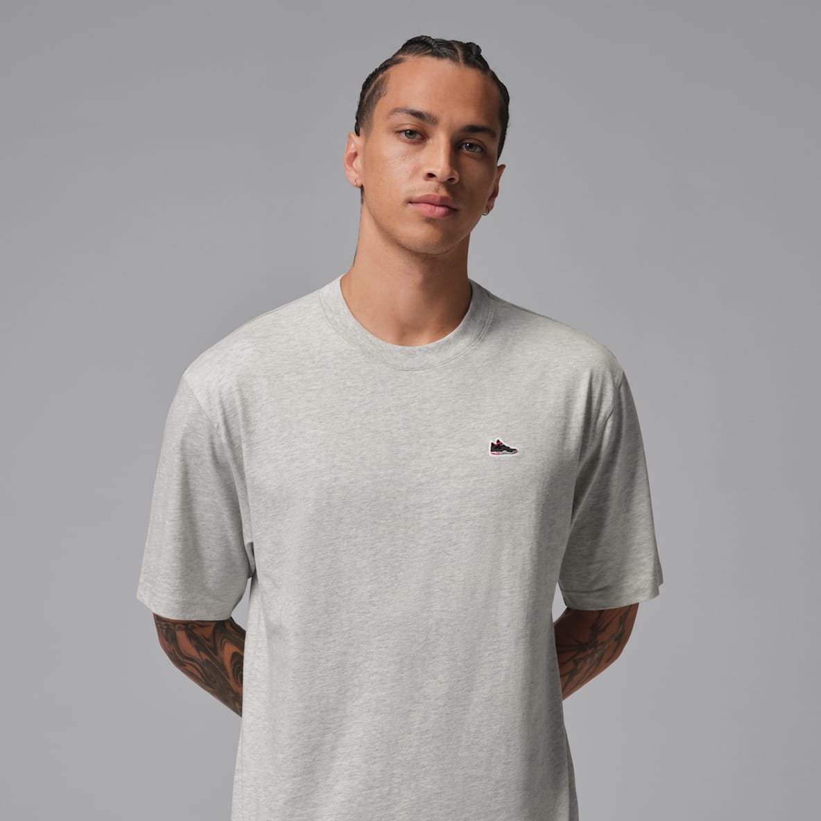 Jordan Jordan T-shirt à écusson sneaker pour homme