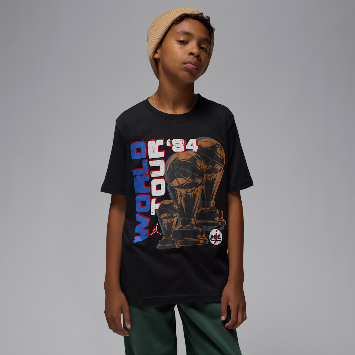 Jordan Jordan Playera con gráfico Tour para niños talla grande