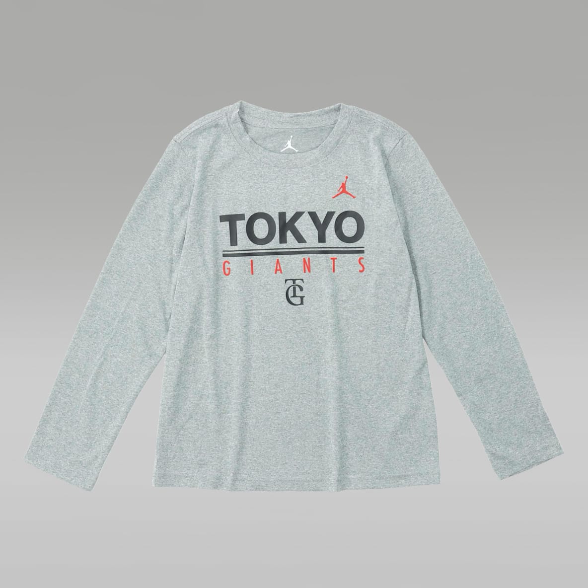 東京 読売ジャイアンツ x ジョーダン エクスクルーシブ コレクション ジュニア ロングスリーブ Tシャツ