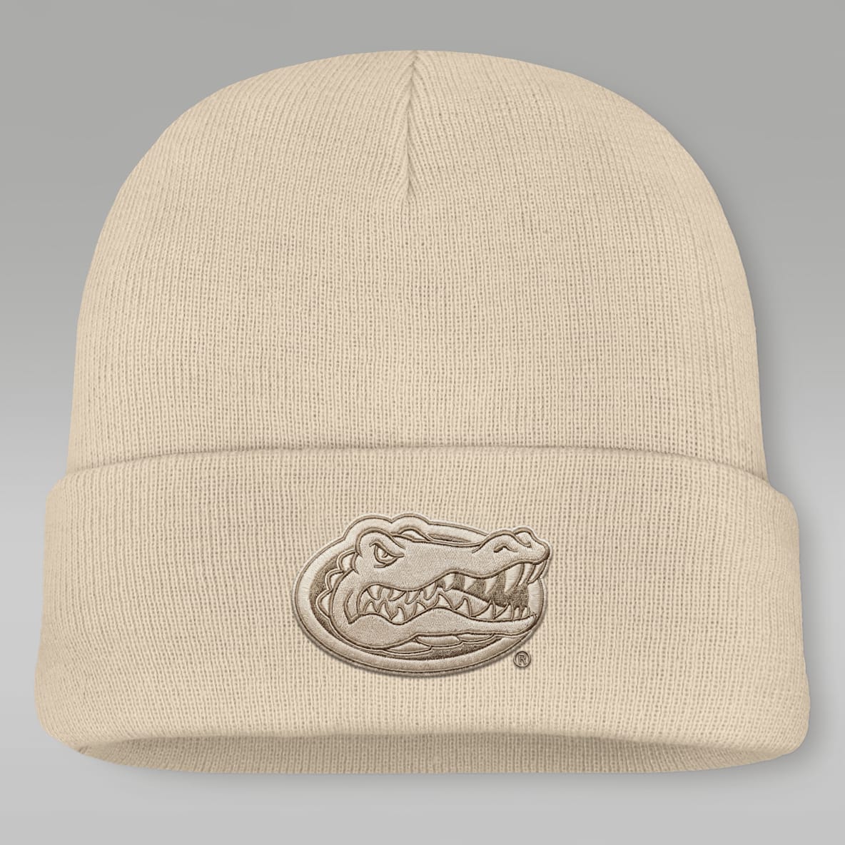 Florida Natural Utility Gorro con dobladillo universitario marca Jordan para hombre