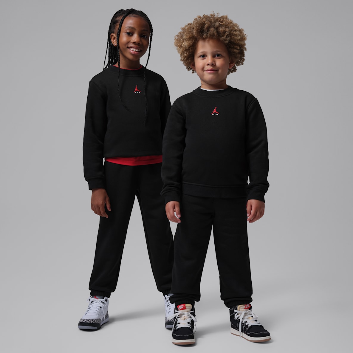 Jordan Brooklyn Fleece Younger Kids' 2-Piece Crew Set