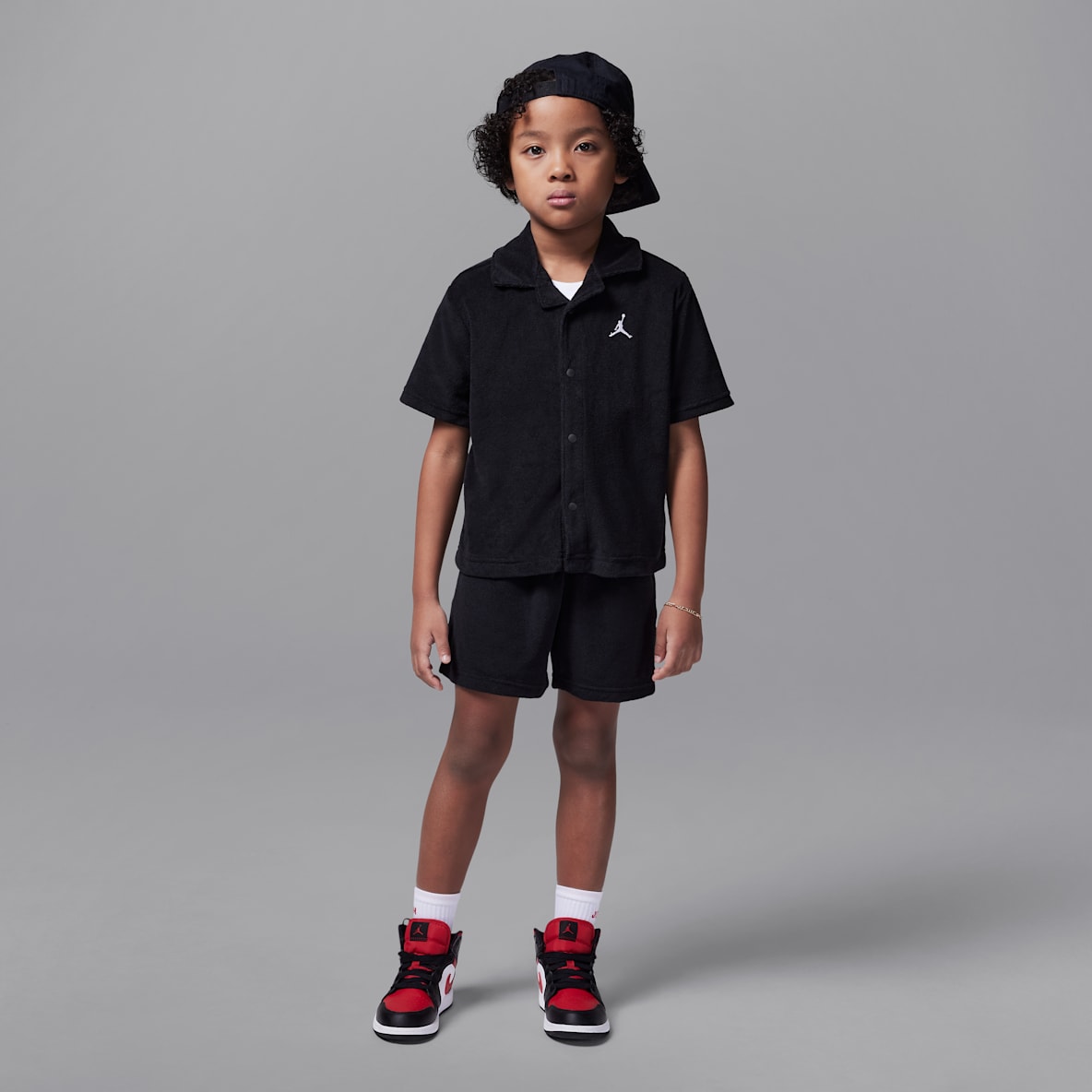 Jordan Jordan Little Kids' 2-Piece Terry Cloth Camp Set